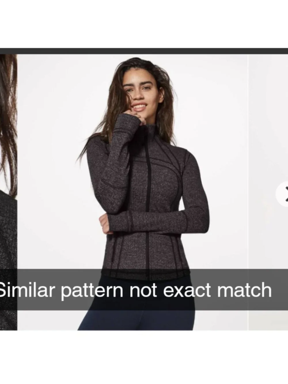 Lululemon Define Jacket Pique knit feel